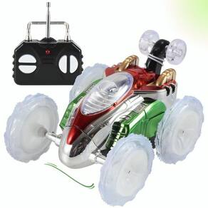 Carrinho Luz Led Giro 360 Controle Inteligente