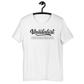 Camiseta TShirt Masculina Wanderlust Viajar
