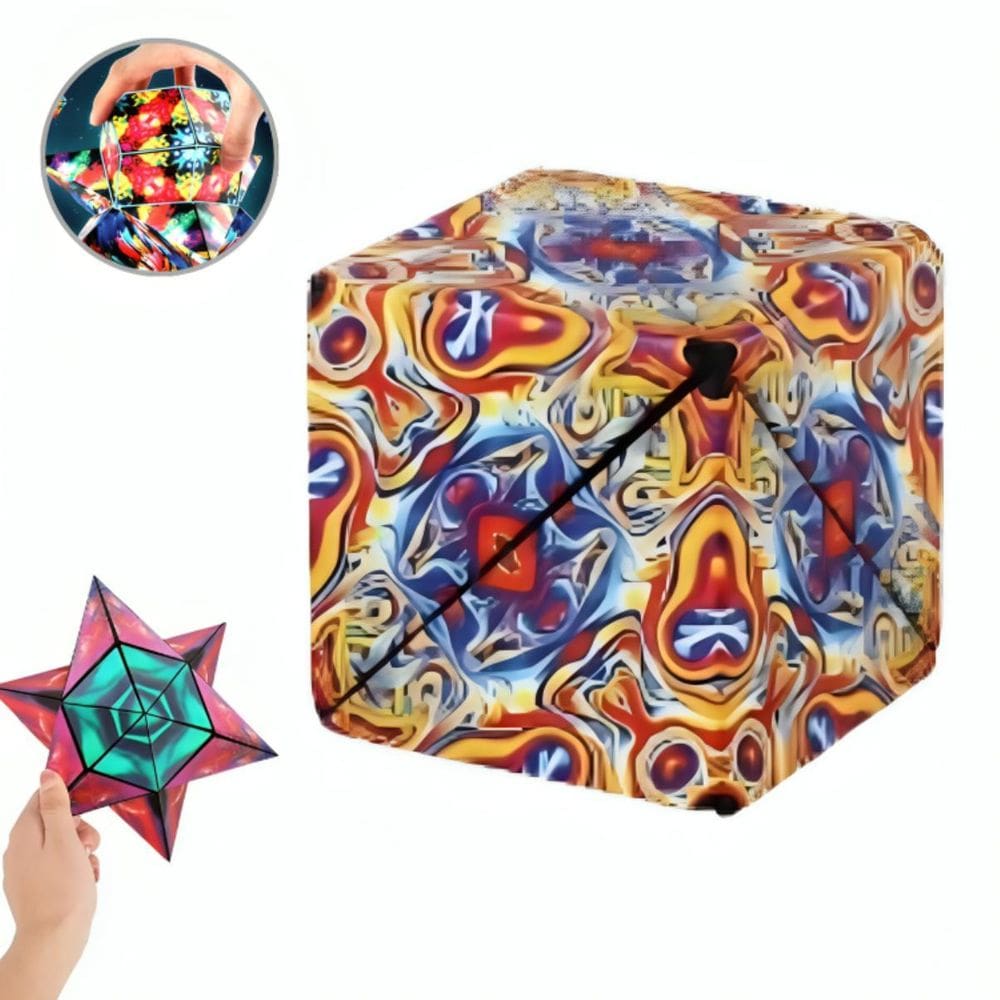 Galaxy Magnetic Cube Shape Shifting Estrutura Qiyi