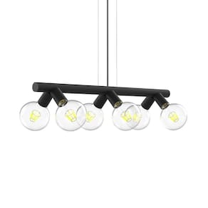 Lustre Pendente Taschibra Ficus Preto E27 Bivolt