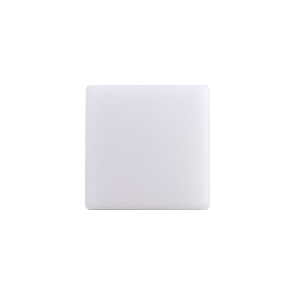 Painel De Led Taschibra Frameless Quadrado Sobrepor 18w Bivolt Branco 3000k Luz Amarela 15140135