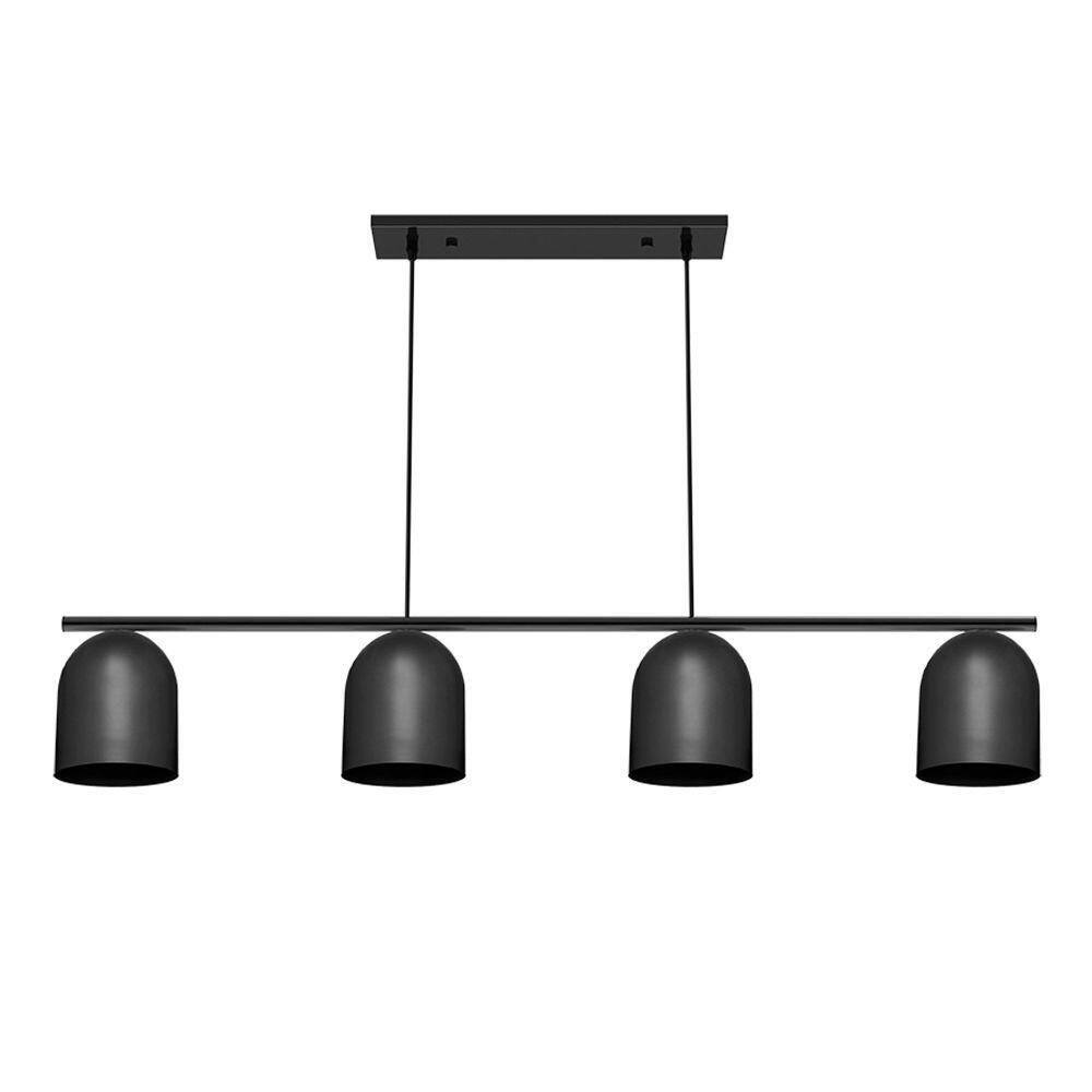Lustre Pendente Taschibra Folk E27 Bivolt U Preto Unica 02110284-18