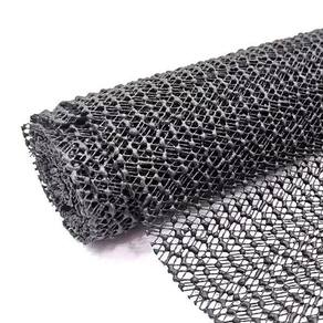 Borracha Antiderrapante Artesanato 30Cm Com 1.5 Metro Preto