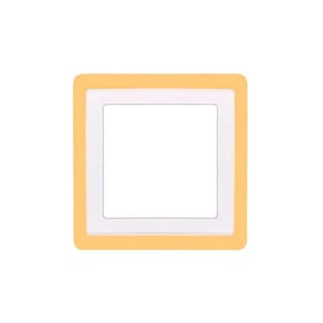 Painel De Led Taschibra Quadrado De Sobrepor 24w Dual Color Bivolt