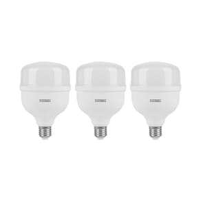 Kit 3 Lâmpadas Led Taschibra Tkl 225 High Led 40w E27 Bivolt 6500k Luz Branca 11080648