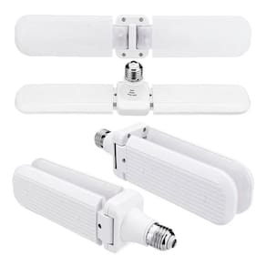Lâmpada De Led 30w Bivolt Luz Branca Dobrável Ajustável