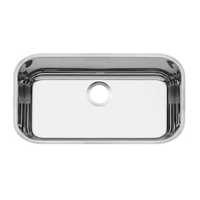 Cuba De Embutir Lavínia 56 Bl Tramontina Em Aço Inox Alto Brilho 56x34 Cm