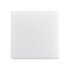 Painel De Led Taschibra Frameless Quadrado Sobrepor 48w Bivolt Branco 3000k Luz Amarela 15140144