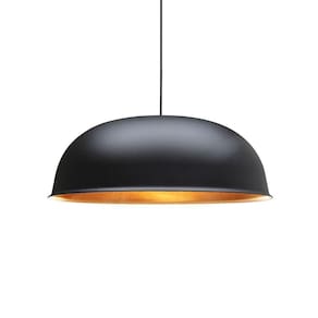 Lustre Pendente Taschibra Black Festival E27 Bivolt Preto