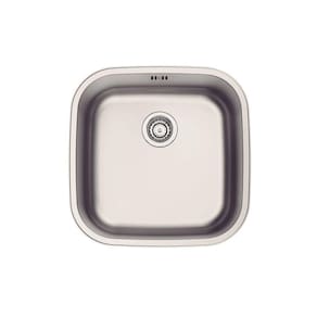 Cuba De Embutir Ou Sobrepor Tramontina Aria Maxi 40 Bs Em Aço Inox Acetinado 40x40 Cm
