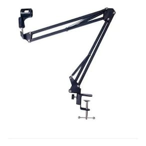Braço Suporte Pedestal De Mesa Articulado Para Microfones