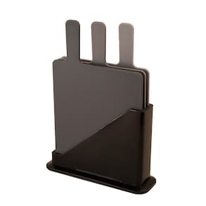 Kit 3 tábuas de corte com suporte vertical multiuso resistentes - Oikos