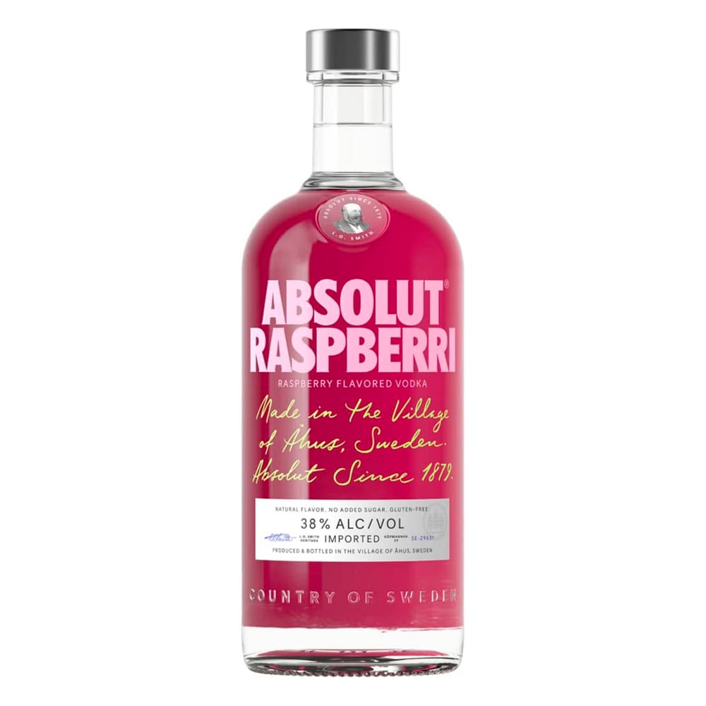 Vodka Sueca de Framboesa Absolut Raspberri 750ml