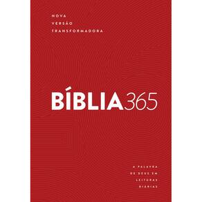 Biblia 365 Nvt Vermelha: a Palavra de Deus em Leituras Diarias