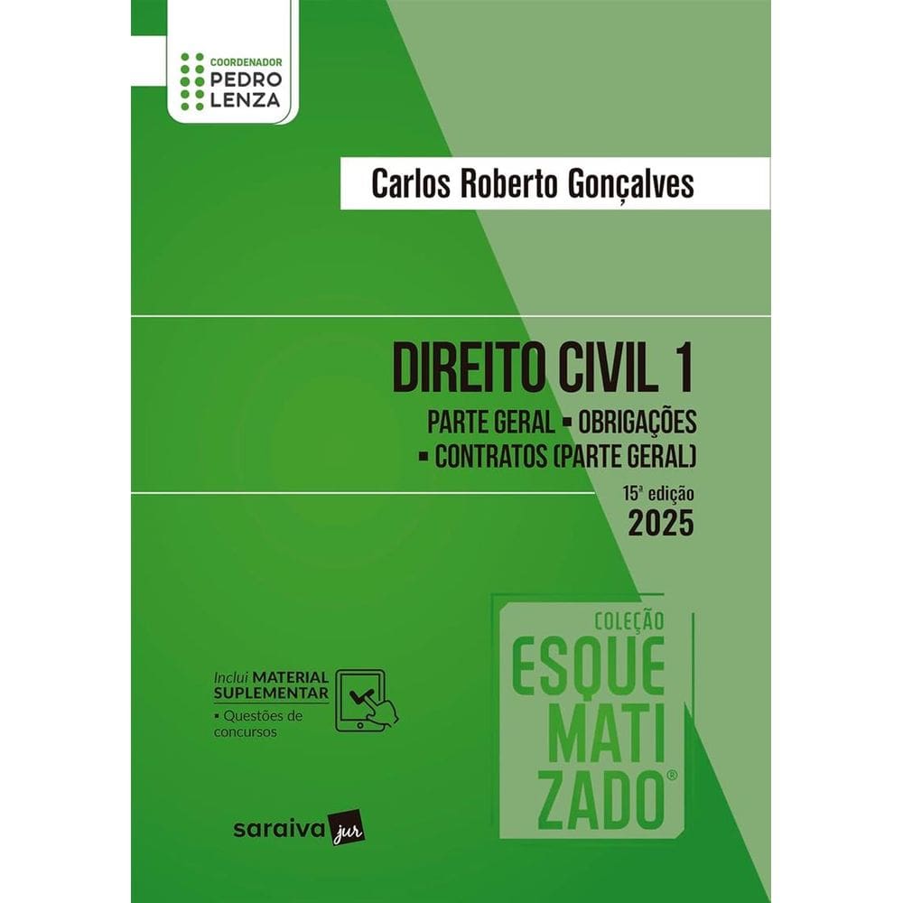Direito Civil Vol.1: Parte Geral; Obrigações; Contratos (parte Geral)