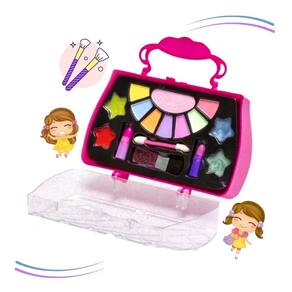 Maleta Maquiagem Infantil Crianças + Batom Sombra Esmalte