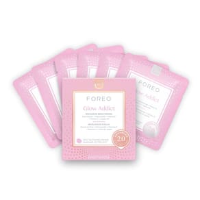 Máscara facial FOREO Glow Addict Advanced Collection 2.0 6 unidades