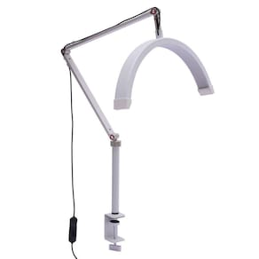Luminaria Estetica 3 Tons Ajustavel Suporte Celular Spa Salao Beleza Estudio Cilios
