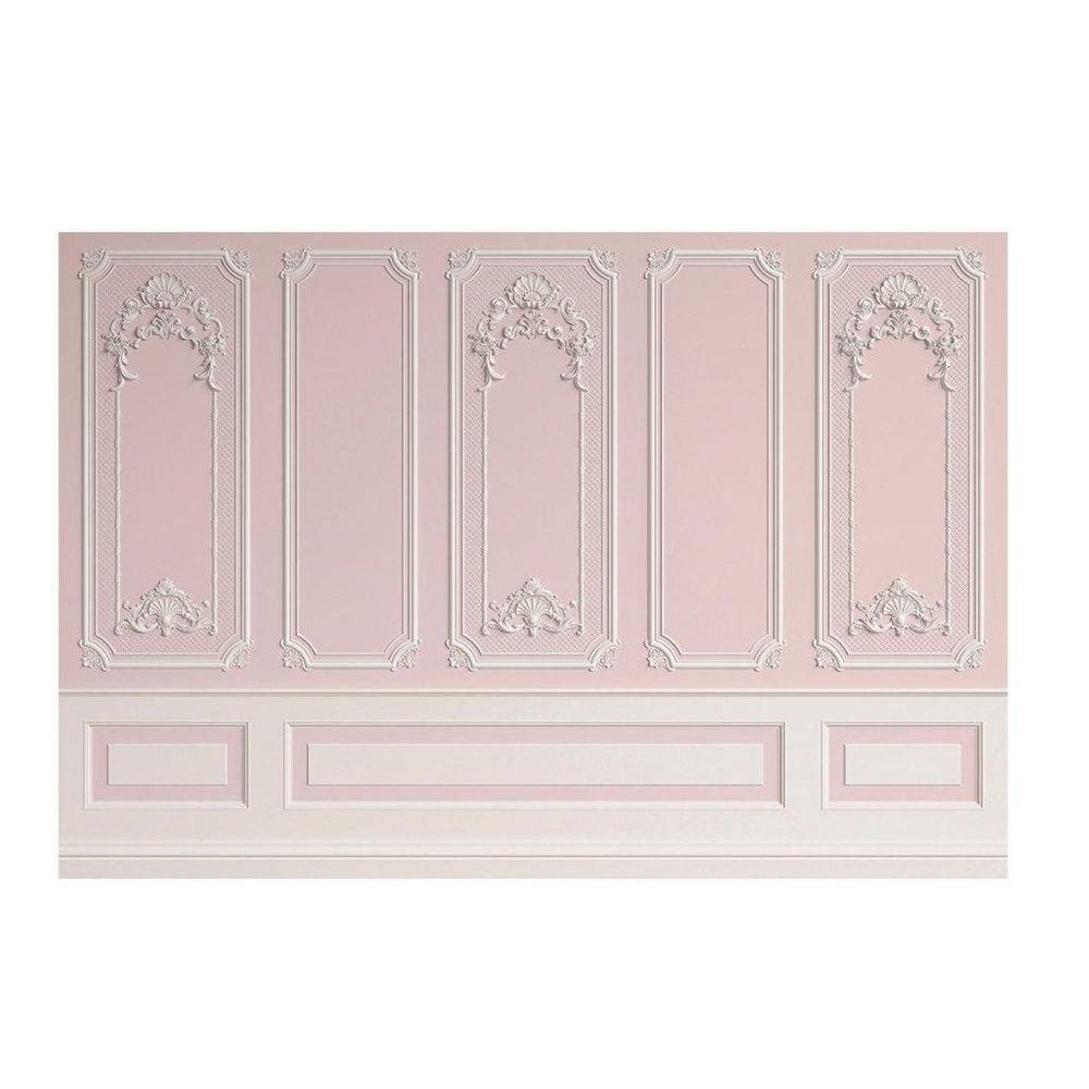 Fundo Fotográfico Newborn Boiserie 3,0X2,5 Ffg-256