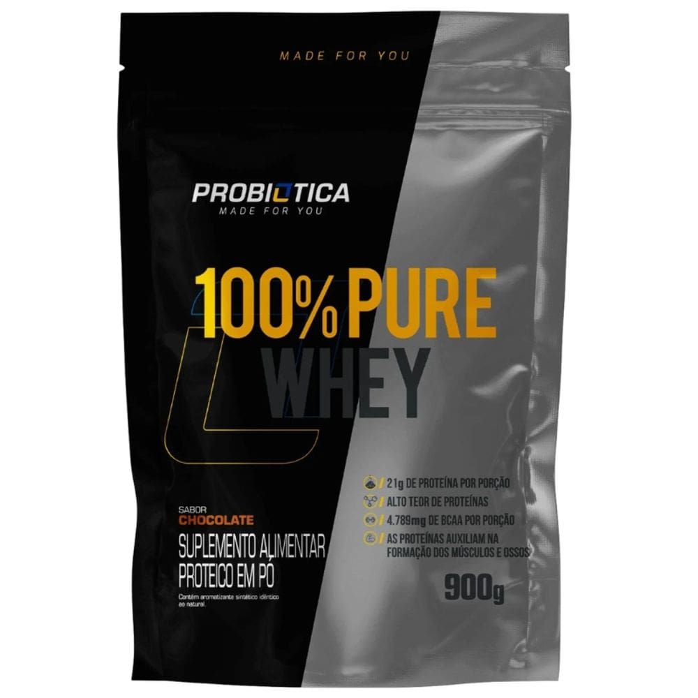 100% Pure Whey Refil (900g) Probiótica