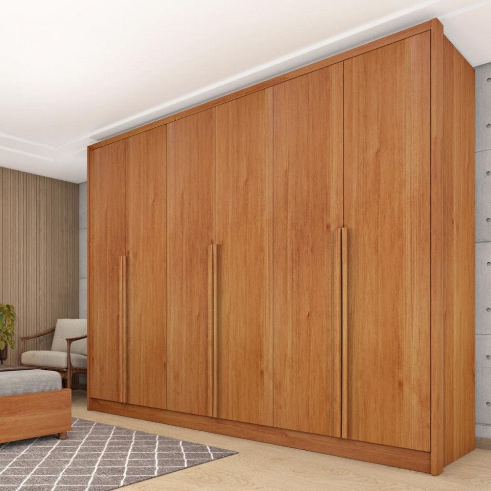 Guarda Roupa Casal 6 Portas 6 Gavetas Realeza Tcil