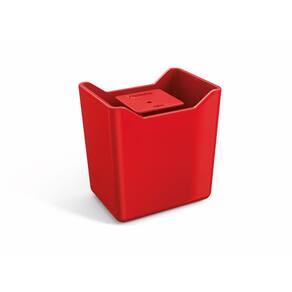 Dispenser Porta Detergente Plástico Uz Vermelho