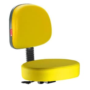 Assento Encosto Mocho Estética Secretária Amarelo