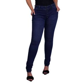 Calça Skinny Cintura Alta Levanta Bumbum Ri19 Jeans Para Mulheres Altas Linda e Confortável