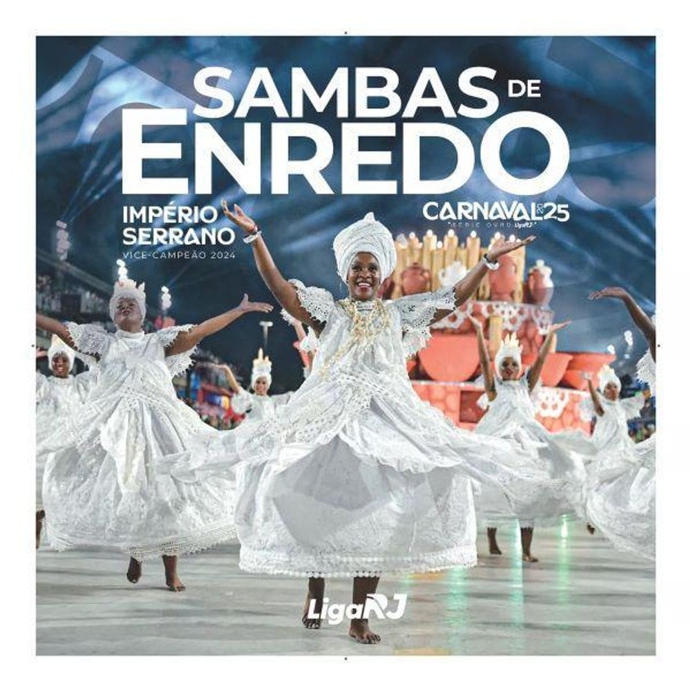 Cd Sambas De Enredo Carnaval 2025 - Série Ouro Cd Duplo