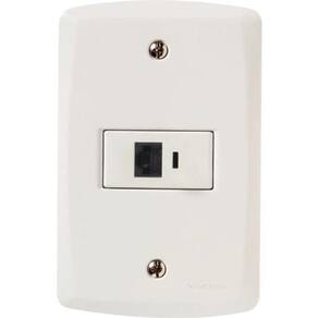 Conjunto 4X2 Com Tomada Rj45 Cat.6 Tramontina Lux2 Branco
