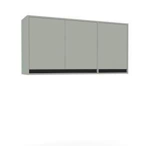 Armário Aéreo 3 Portas Koya  Verde Oliva