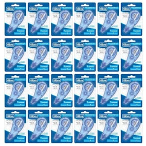 Caixa Fita Corretiva Azul Tilibra - 6mx5mm C- 24 Unidades