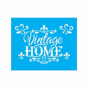 Stencil Tamako Vintage Home - 20X25Cm - Ref 9059