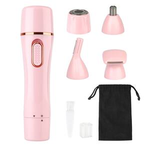 Barbeador elétrico Trimmer SEABIRD 4 em 1 para mulheres rosa