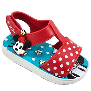 Sandália Disney Minnie Retro Baby - Vermelho