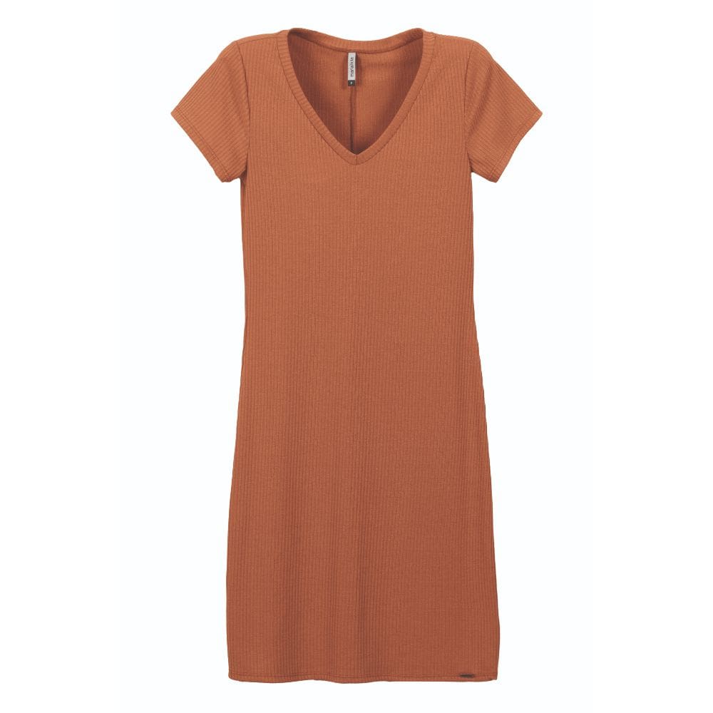 Vestido Manga Curta Canelado Plus Size Marialicia Ref 052083