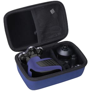 Estojo de viagem para Wyklaus Upgrade Head Shaver 7D para homens carecas