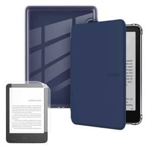 Case Auto Sleep Acrílico Para Kindle 12 6.0 2024 + Película