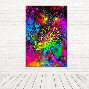 Painel Retangular 3D Sublimado Neon 1,5X2,2 Frt-5216