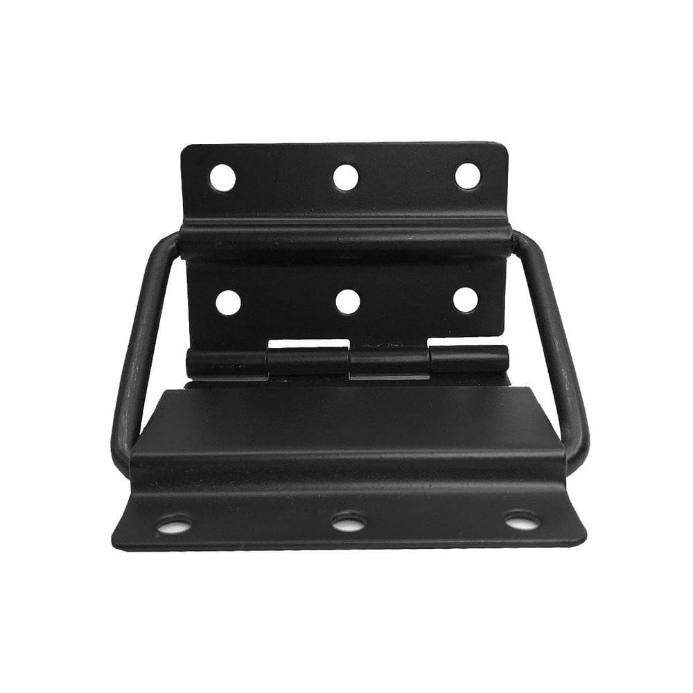 Kit 32 Dobradiças Para Case Preta Com Trava Yr4510 Black