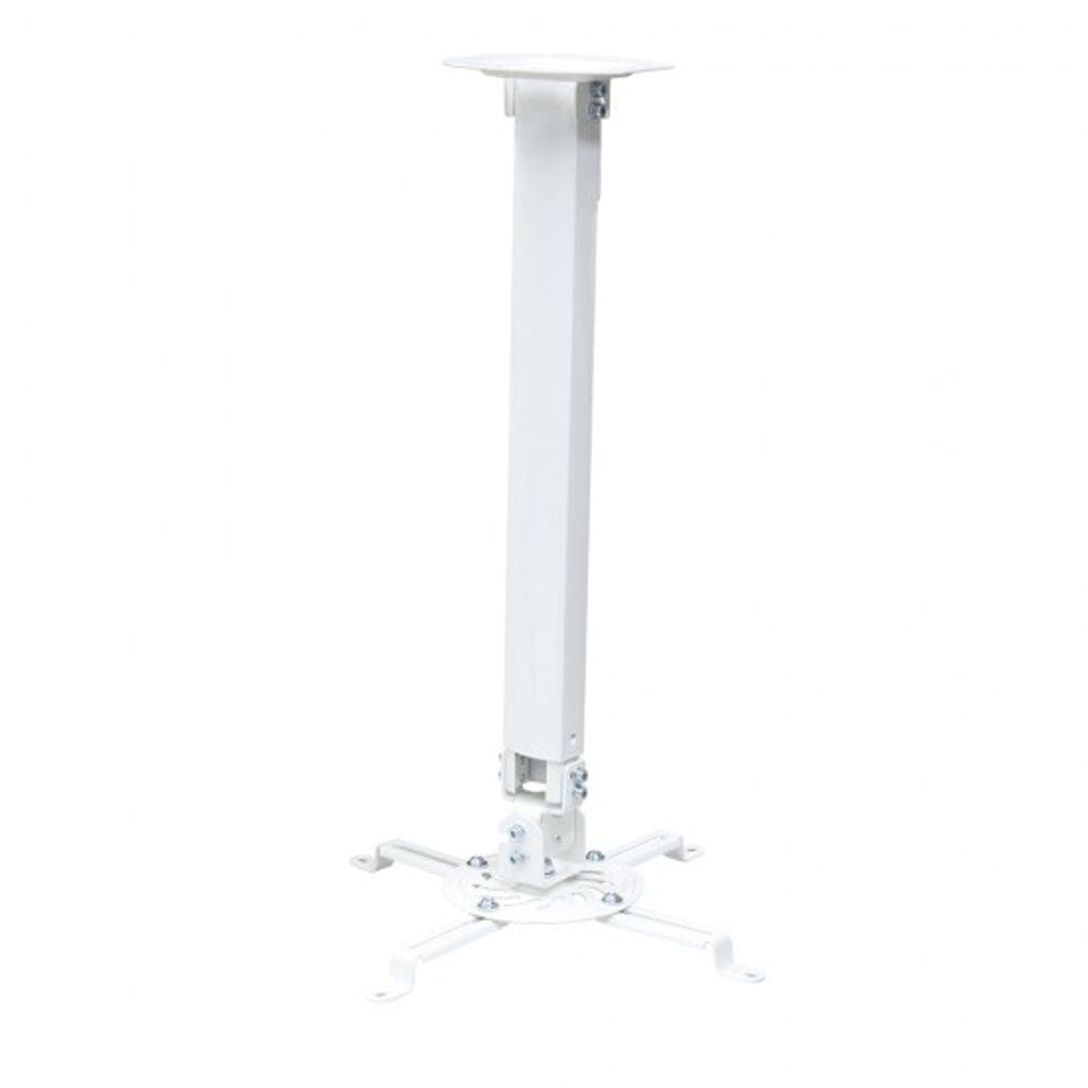 Suporte de Teto com Ajuste de Altura até 13.5KG Branco