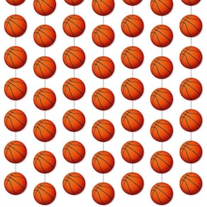 Banners de festa Faccito Sports Theme Basketball Party x8
