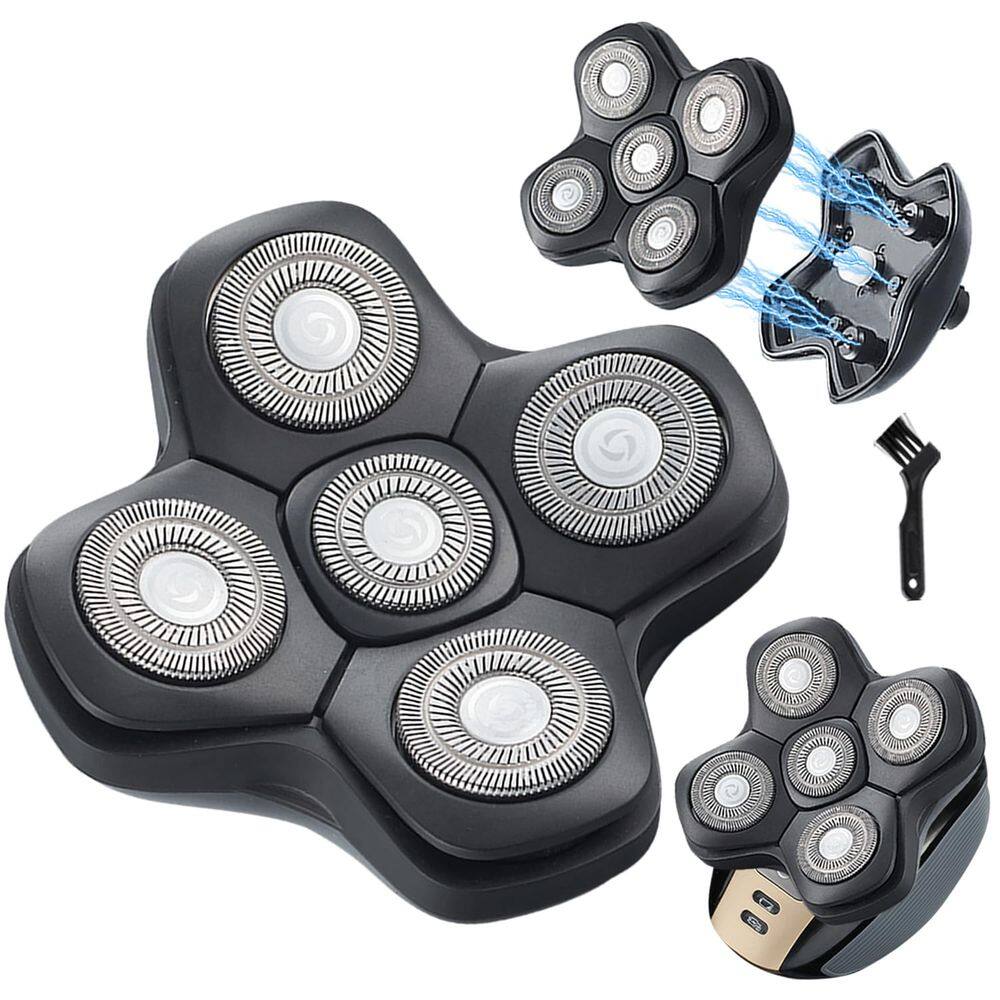 Máquina de barbear de reposição com 5 lâminas para barbeador elétrico HONTEC