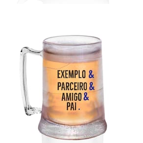 Caneca Gel Personalizada Dia Dos Pais - Tema Exemplo De Pai