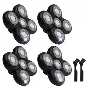 Lâminas de reposição de barbeador MAEATHOO para Head Shaver 5 Blades