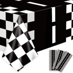 Conjunto de toalhas de mesa de festa de aniversário Party Greeting Race Car x3