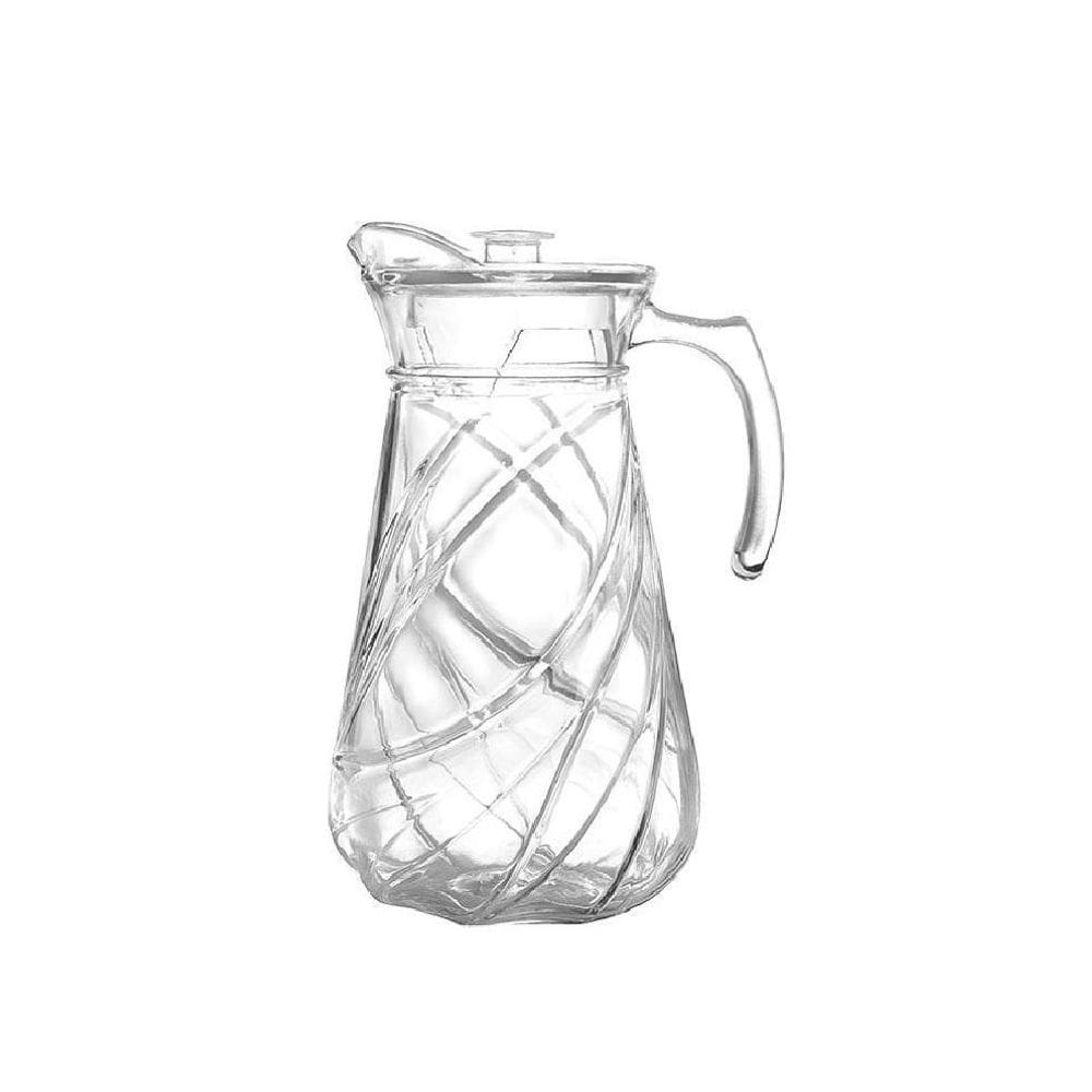 Jarra De Vidro Com Tampa 1,5L Netuno