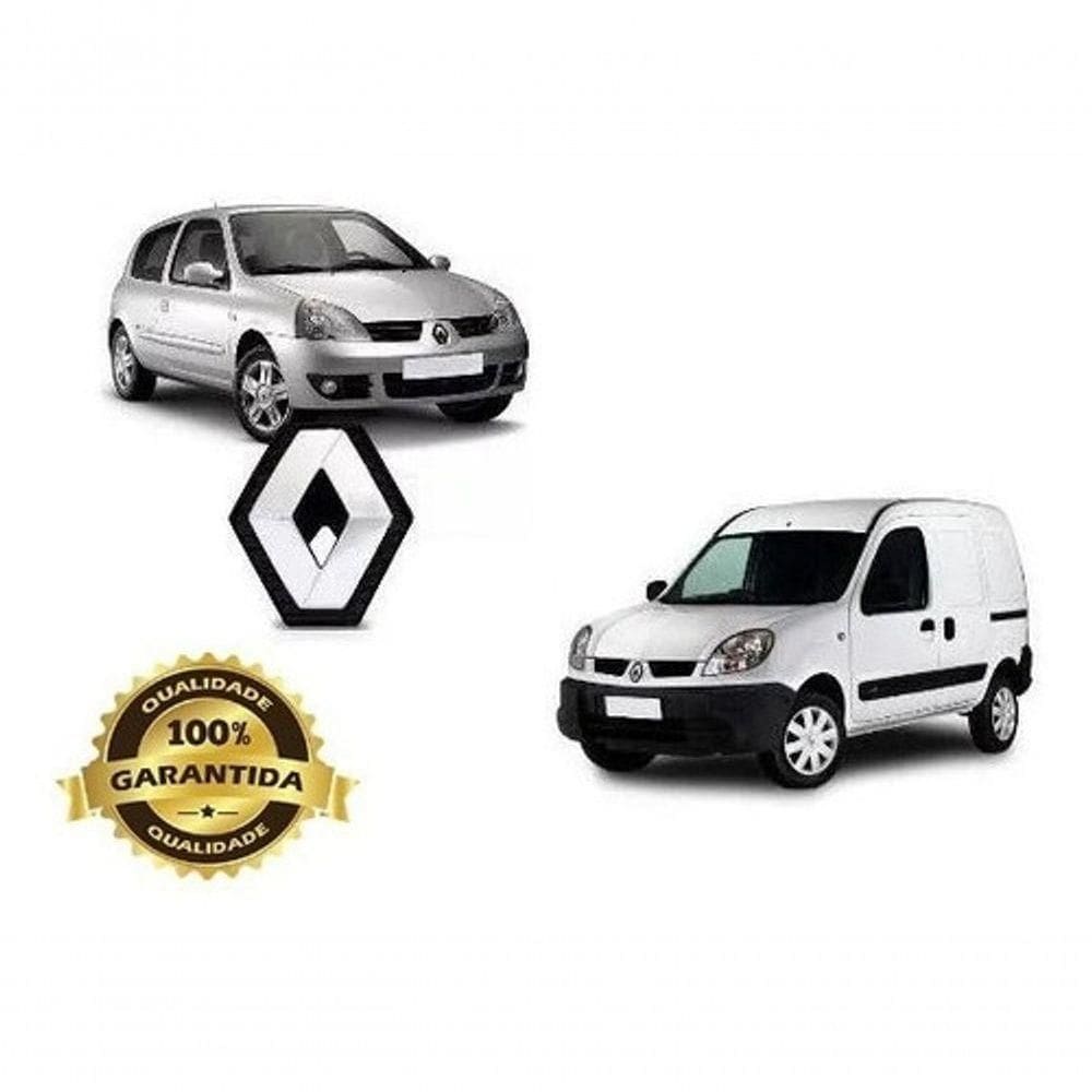 Emblema Dianteiro Grade Parachoque Clio 2003 2004 2005 2006 2007 2008 2009 2010 2011 2012