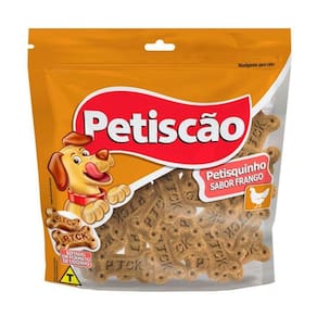 Petiscão Petisquinho De Frango 60G - Caixa Com 24 Pacotes