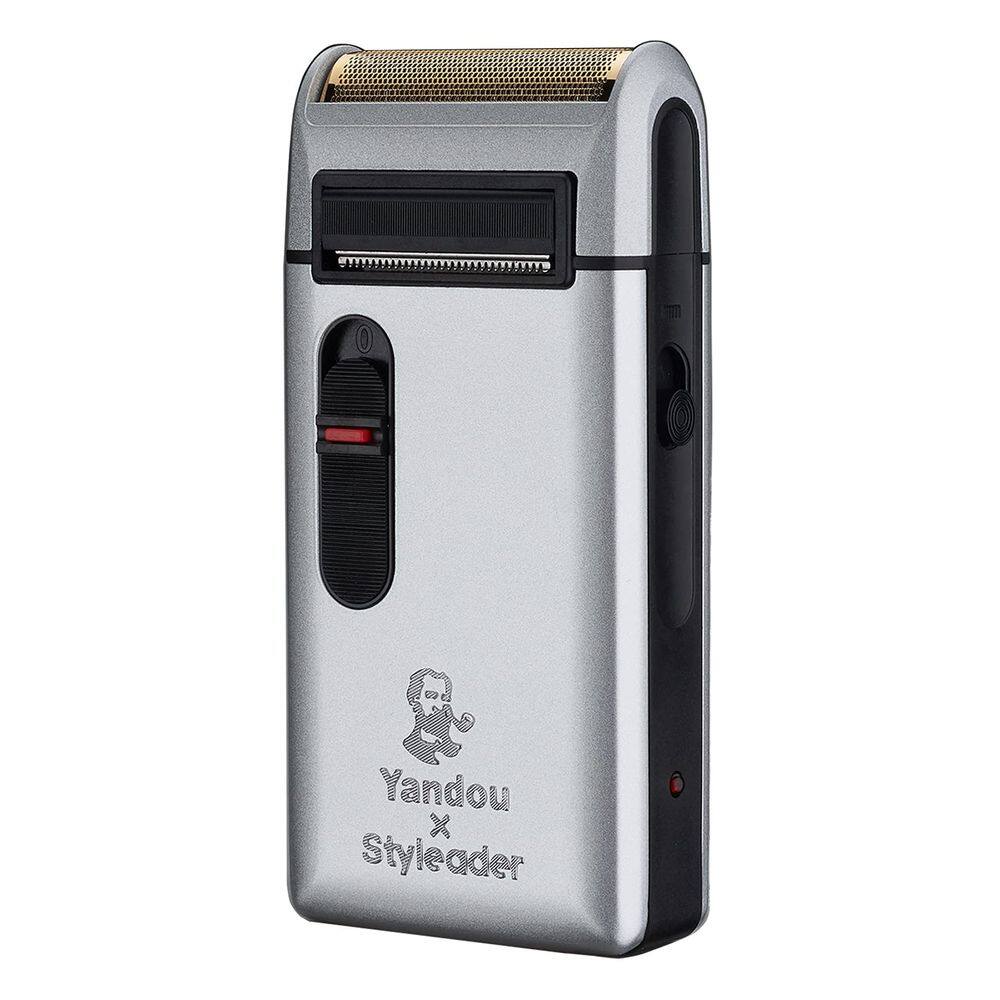 Barbeador elétrico Styleader Retro para homens com aparador de barba